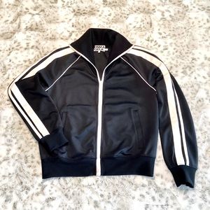 PAM & GELA Racing Stripe Stand Collar Jacket